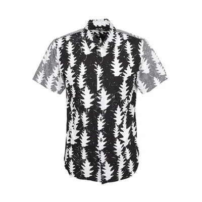 Comme Des Garçons Short-sleeved Shirt In Multi