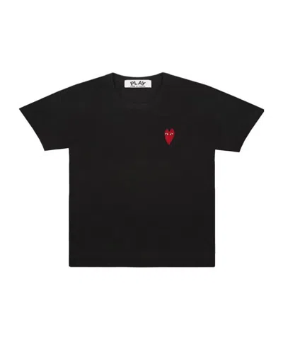 Comme Des Garçons Short-sleeved T-shirt In Black