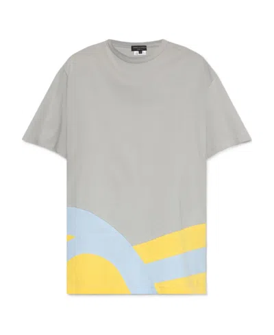 Comme Des Garçons Short-sleeved T-shirt In Gray
