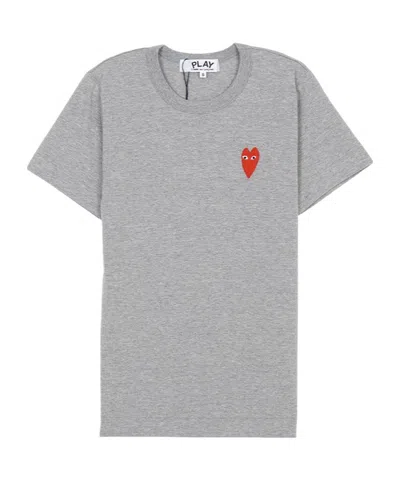 Comme Des Garçons Short-sleeved T-shirt In Gray
