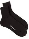 Comme Des Garçons Short Socks In Black