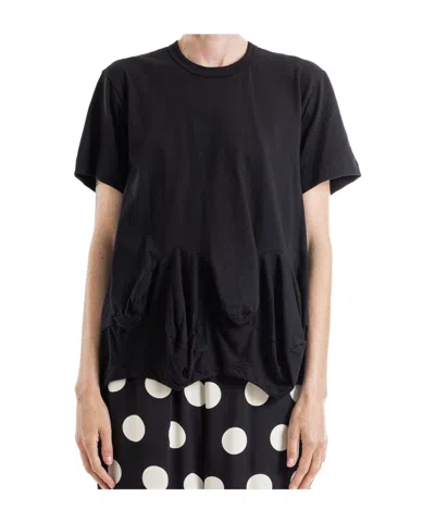 Comme Des Garçons Short-sleeved T-shirt In Black