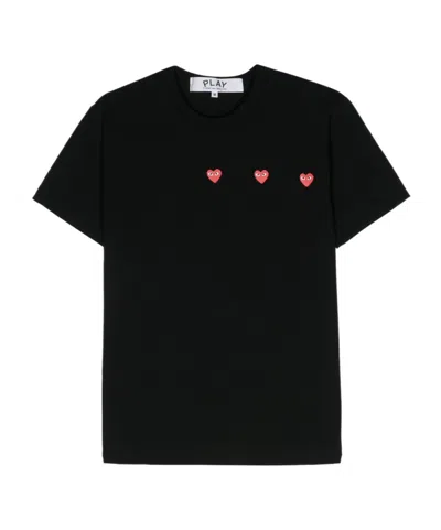 Comme Des Garçons Short-sleeved T-shirt In Black