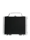 Comme Des Garçons Rectangular Shoulder Bag Top Handle In Black