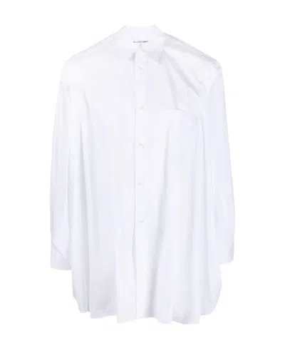 COMME DES GARÇONS SIDE-SLITS COTTON SHIRT