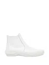 Comme Des Garçons Side-zip Ridge-sole Ankle Boots In Multi