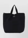 Comme Des Garçons Signature Tote Bag And Shoulder Strap In Black