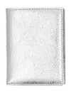 Comme Des Garçons Sleek Silver Cardholder In Silver