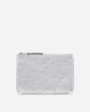 Comme Des Garçons Silver Line Zip Pouch Silver