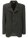Comme Des Garçons Single -breasted Jacket With Structured Straps