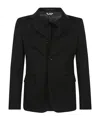 Comme Des Garçons Tailored Single-breasted Jacket Back Vent