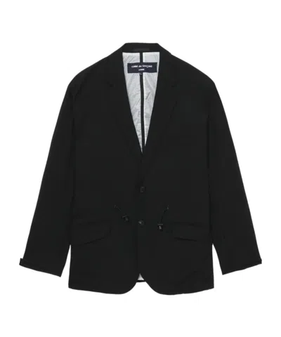 Comme Des Garçons Single-breasted Blazer In Black