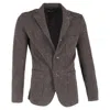 Comme Des Garçons Comme Des Garcons Single-breasted Blazer In Brown Wool In Brown