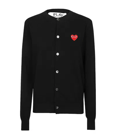 COMME DES GARÇONS SINGLE-BREASTED CARDIGAN SWEATER