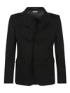 Comme Des Garçons Tailored Single-breasted Jacket Back Vent In Black