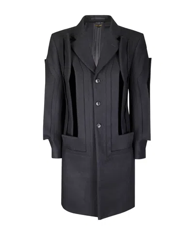 COMME DES GARÇONS COMME DES GARÇONS SINGLE-BREASTED JACKET