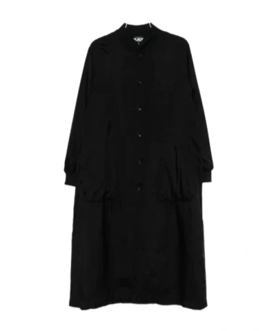 Comme Des Garçons Single-breasted Coat In Black