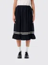 Comme Des Garçons Skirt Comme Des Garcons Woman Color Blue In Blue