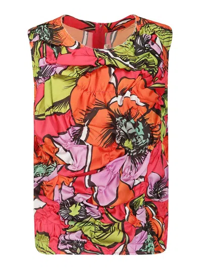 COMME DES GARÇONS SLEEVELESS CREW-NECK TOP