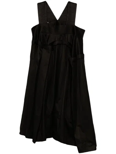 Comme Des Garçons Sleeveless Dress In Black