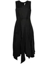 Comme Des Garçons Sleeveless Dress In Black