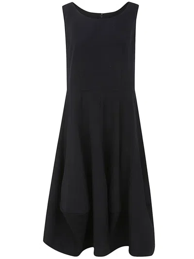Comme Des Garçons Sleeveless Long Dress Clothing In Black