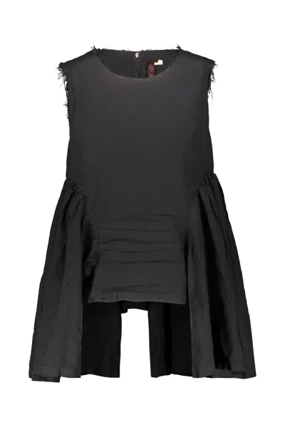 Comme Des Garçons Sleeveless Top In Black
