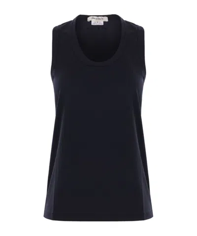 COMME DES GARÇONS COMME DES GARÇONS LOGO PRINTED TANK TOP