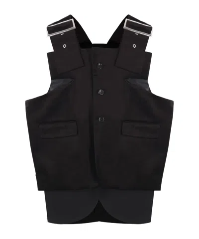 COMME DES GARÇONS COMME DES GARÇONS BUTTONED JACKET