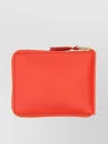 Comme Des Garçons Slim Leather Wallet With Compact Design