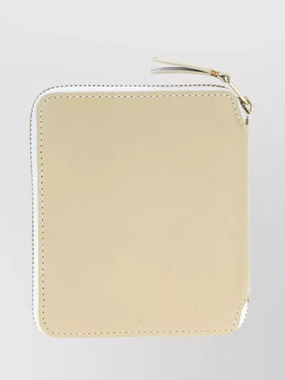 Comme Des Garçons Slim Leather Wallet With Compact Design
