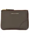 Comme Des Garçons Logo Print Classic Zip Wallet