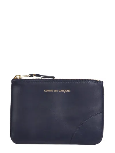 Comme Des Garçons Small Clutch With Zipper In Black