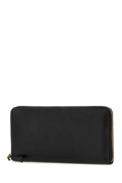 Comme Des Garçons Small Leather Goods In Black