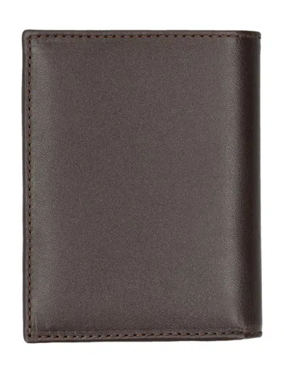 Comme Des Garçons Classic Cardholder In Brown