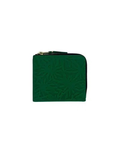 Comme Des Garçons Small Leather Goods In Green