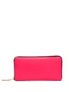 Comme Des Garçons Contrast-zip Wallet In Multicolor