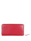 Comme Des Garçons Classic Leather Line Wallet Accessories In Red