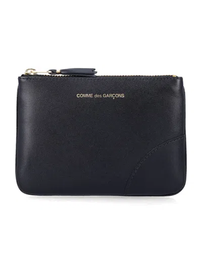 COMME DES GARÇONS COMME DES GARÇONS WALLET SMALL ARECALF LEATHER POUCH