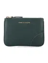 Comme Des Garçons Small Pouch In Green