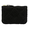 Comme Des Garçons Small Pouch Ninja Turtle In Black