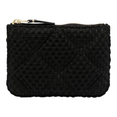 Comme Des Garçons Small Pouch Ninja Turtle In Black