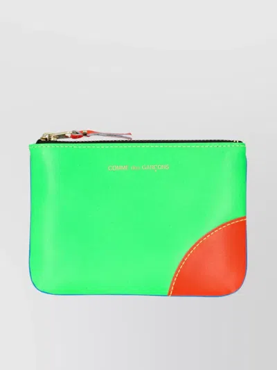 Comme Des Garçons Small Pouch Super Fluo In Blue
