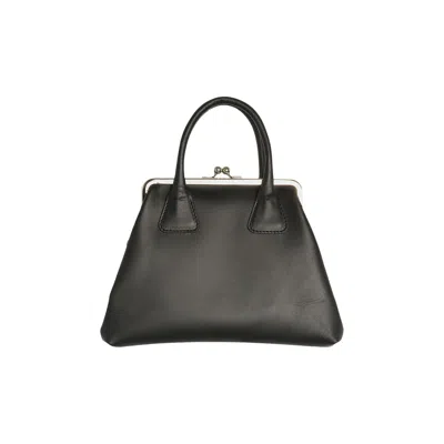 Pre-owned Comme Des Garçons Small Smooth Leather Bag 'black' | Women's Size Onesize