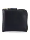 Comme Des Garçons Small Zip Wallet In Black