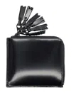 Comme Des Garçons Zipper Medley Wallet In Black