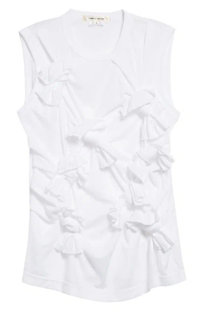 COMME DES GARÇONS SMOOTH BOW FRONT TANK