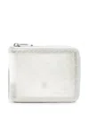Comme Des Garçons Snake-effect Zip-around Wallet In Pattern