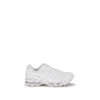 Comme Des Garçons Low-top Sneakers With Textured Overlays And Cushioned Sole In White