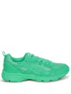 Comme Des Garçons Shirt X Asics Mesh Upper Sneakers In Green
